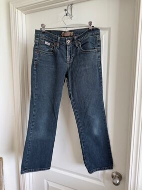 Z Cavaricci Classic Women's Dark Blue Vintage Denim Jeans Size 9